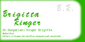 brigitta ringer business card